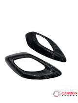 2016-2024 Camaro Real Carbon Fiber Interior Door Handle Chrome Delete Cover