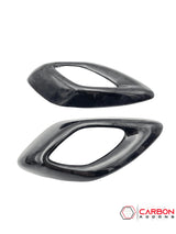 2016-2024 Camaro Real Carbon Fiber Interior Door Handle Chrome Delete Cover
