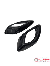 2016-2024 Camaro Real Carbon Fiber Interior Door Handle Chrome Delete Cover