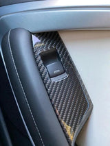 2016-2024 Chevrolet Camaro Window Switch Trim Carbon Fiber Overlay [2pcs]