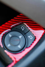 2016-2024 Chevrolet Camaro Window Switch Trim Carbon Fiber Overlay [2pcs]