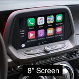 2016-2024 Chevy Camaro Carbon Fiber Infotainment Radio Screen Trim Cover