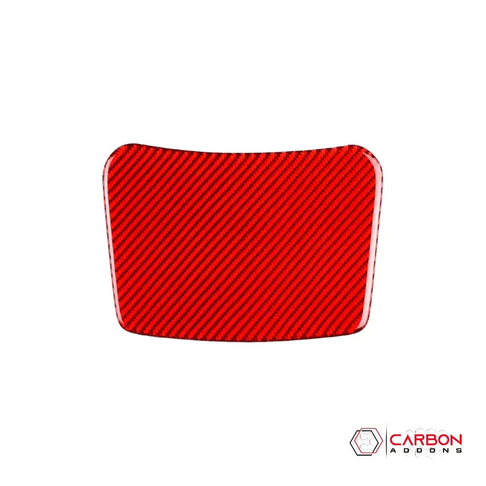 2016-2024 Chevy Camaro Carbon Fiber Interior Rear Seat Storage Trim Overlay
