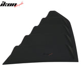 2016-2024 Chevy Camaro Unpainted Rear Side Window Louver Air Vent ABS