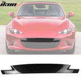 Front Bumper Grille Trim for Mazda MX-5 Miata 2016-2026 Carbon Fiber CF
