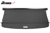 2016-2022 Benz GLC 4DR Black Rear Trunk Cargo Cover PVC Aluminum Rod