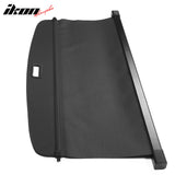 2016-2022 Benz GLC 4DR Black Rear Trunk Cargo Cover PVC Aluminum Rod