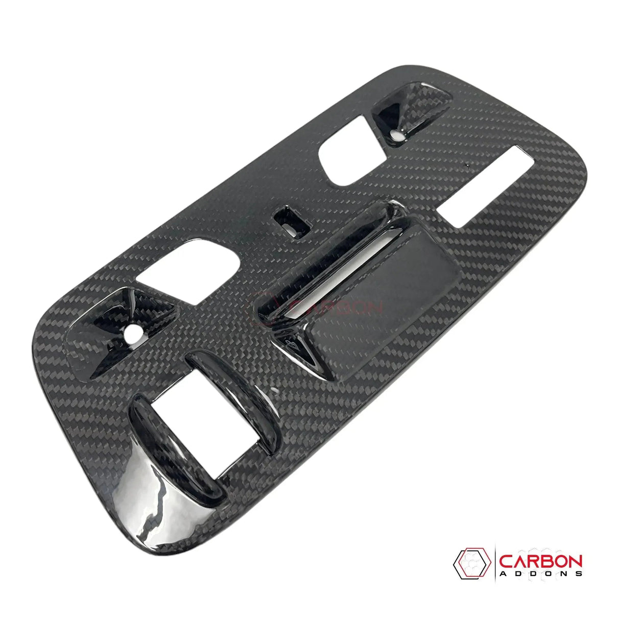 2016–2018 Camaro Real Carbon Fiber Over Head Dome Light Trim Covers
