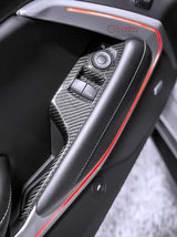 2016–2024 Camaro Real Carbon Fiber Window Switch Covers