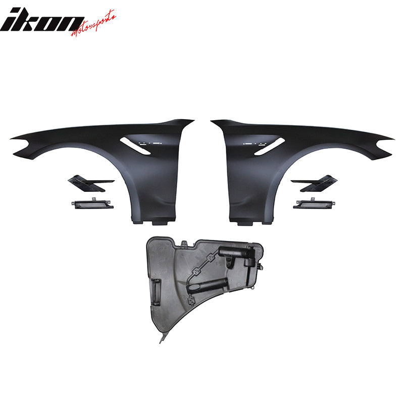 2017-2020 BMW G30 G31 5 Series Side Marker Fender Flares Metal