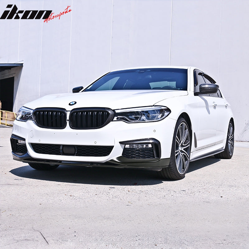 2017-20 BMW G30 5 Series M Sport MP Style Unpainted Front Lip Splitter