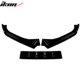 2017-2020 Subaru BRZ IKON Gloss Black Front Bumper Lip Spoiler PP