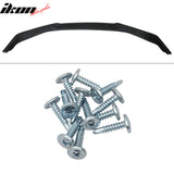 2017-2020 Subaru BRZ IKON V6 Style Unpainted Black Front Bumper Lip PU