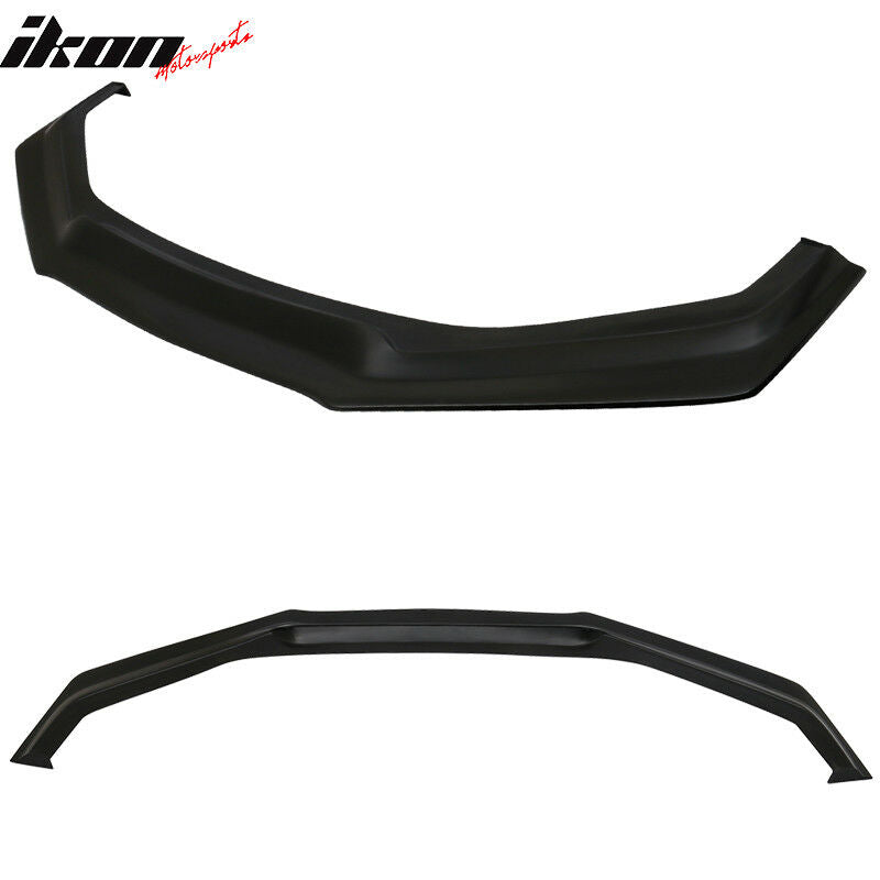 2017-2020 Subaru BRZ IKON Style Unpainted Black Front Bumper Lip PU