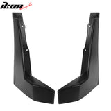 2017-2020 Toyota 86 CS Style Black Front Bumper Lip Front Winglets PU