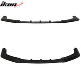 2017-2021 Honda Civic Hatchback IKON V3 Style Front Bumper Lip PU