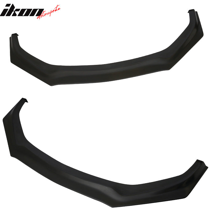 2017-2022 Infiniti Q60 IKON V4 Style Front Bumper Lip Spoiler Chin PU