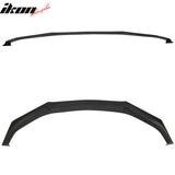 2017-2022 Infiniti Q60 IKON V4 Style Front Bumper Lip Spoiler Chin PU