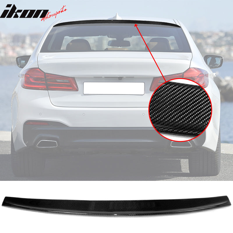 Roof Spoiler for BMW G30 2017-2023 Carbon Fiber Rear Window Deflector Lip