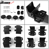 2017-2023 Jeep Compass OE Style Black Roof Rack Cross Bar Aluminum