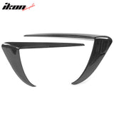 2017-2023 Tesla Model 3 Carbon Fiber Print IKON Style Fog Light Trims