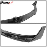 2017-2023 Tesla Model 3 V Style Gloss Black Front Bumper Lip 5PC PP