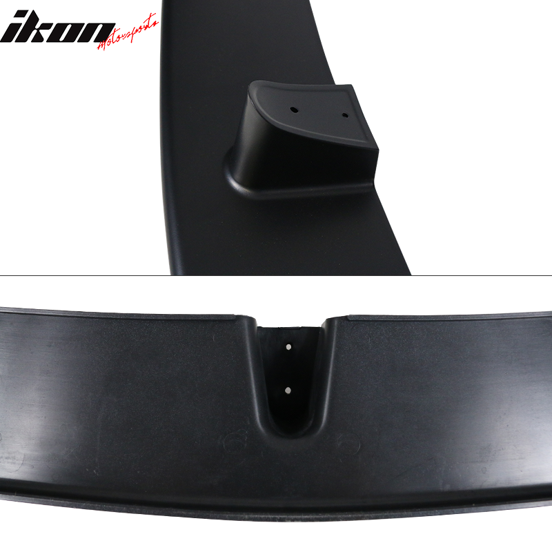 2017-2023 Tesla Model 3 V Style Matte Black Front Bumper Lip 5PC PP