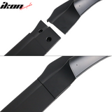2017-2023 Tesla Model 3 V Style Matte Black Front Bumper Lip 5PC PP