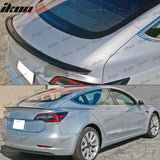 2017-2023 Tesla Model 3 IKON Style Rear Spoiler Carbon Fiber