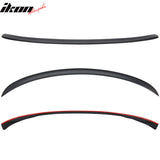 2017-2023 Tesla Model 3 IKON Style Matte Carbon Fiber Rear Spoiler
