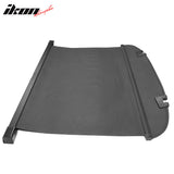 2017-2024 Mazda CX-5 CX5 Black Vinly+Aluminum Rod Cargo Shade Cover