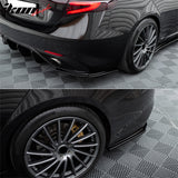 Rear Bumper Diffuser + Aprons for Alfa Romeo Giulia 2017-2026 MX Style PU