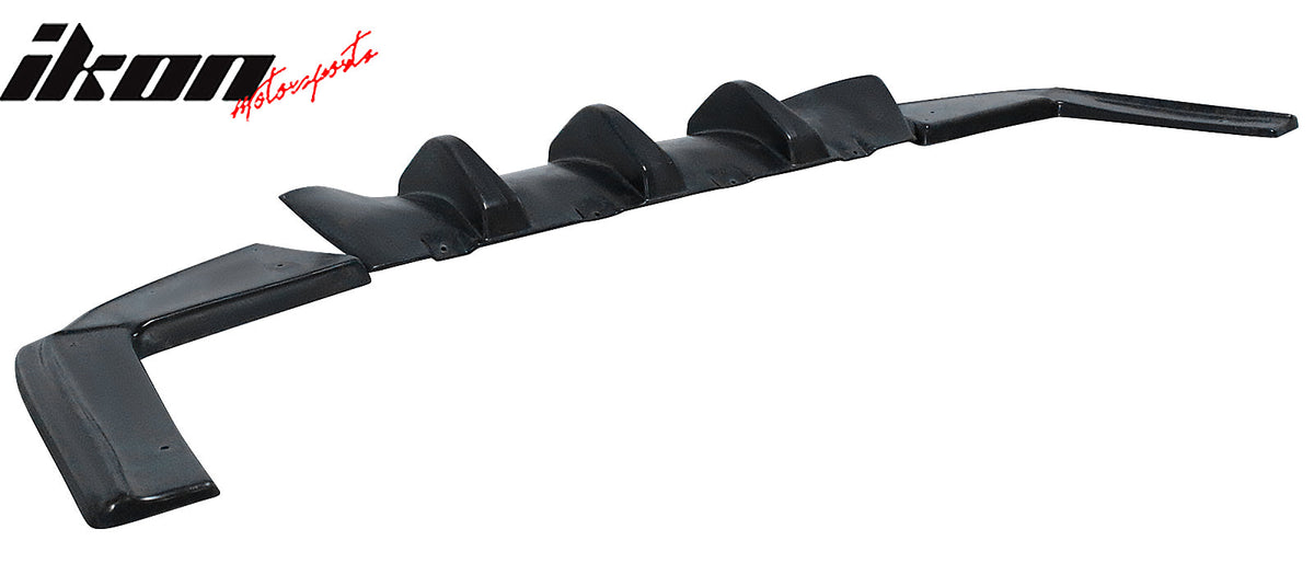 Rear Bumper Diffuser + Aprons for Alfa Romeo Giulia 2017-2026 MX Style PU