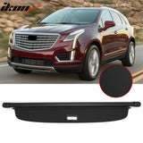 Cargo Cover + 3D Trunk Mat for Cadillac XT5 2017-2026 Carbon Fiber Texture