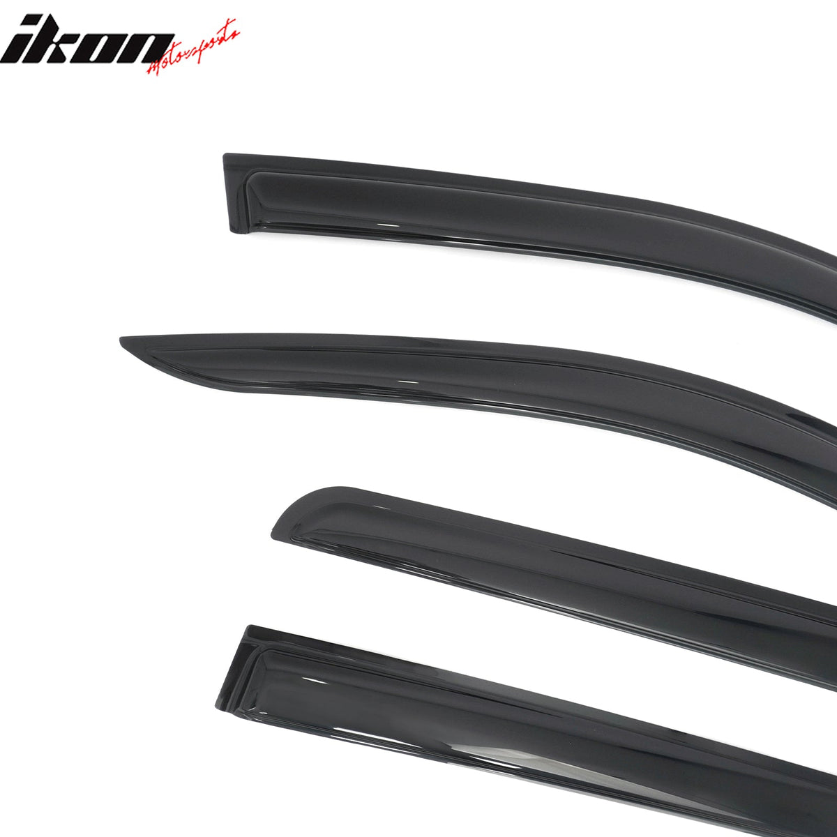 2017-2026 Honda Ridgeline Window Visors Smoke Acrylic Rain Sun Vent Deflectors Side Door Guard 4PCS Set