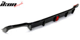 2018-2022 Honda Accord Sport LED Rear Lip Diffuser Gloss Black