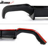 2018-2022 Honda Accord Sport LED Rear Lip Diffuser Gloss Black
