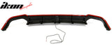 2018-2022 Honda Accord Sport LED Rear Lip Diffuser Gloss Black