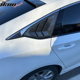 2018-2022 Honda Accord Sedan CF Look Side Window Louvers Quarter Panel