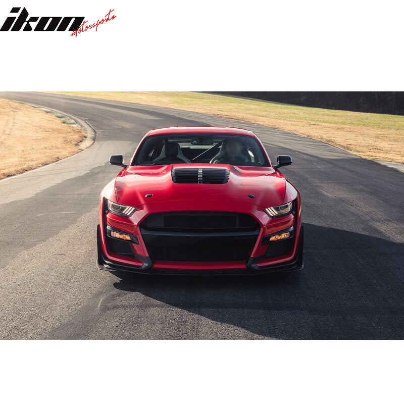 2018-2023 Ford Mustang Hood GT500 Style Unpainted Car Hood Aluminum