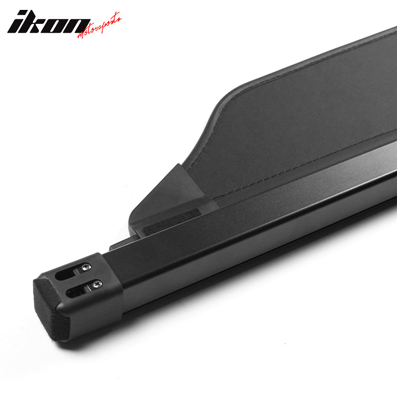 2018-2023 Subaru Crosstrek 2017-2023 Impreza Black Tonneau Cargo Cover