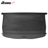 2018-2023 Subaru Crosstrek 2017-2023 Impreza Black Tonneau Cargo Cover