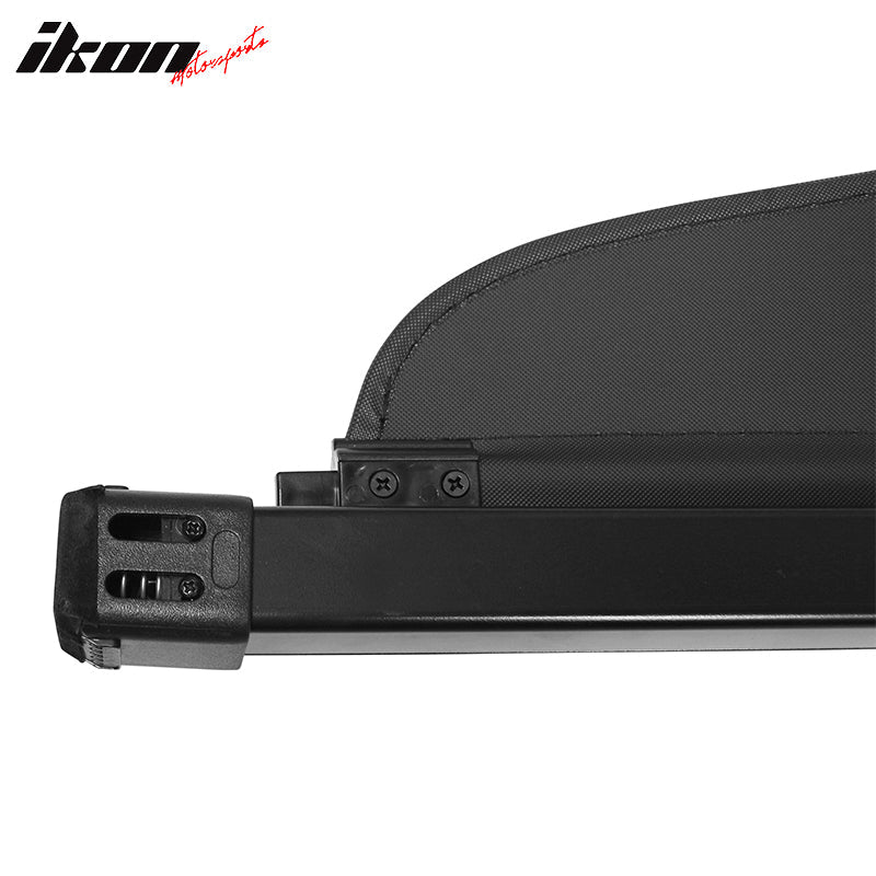 2018-2023 Subaru Crosstrek 2017-2023 Impreza Black Tonneau Cargo Cover