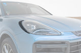 2018-2023 Porsche 9Y0.1 Cayenne S    E-Hybrid    Turbo MSY Style Dry Carbon Fiber Headlight Eyelid Eyebrow Cover