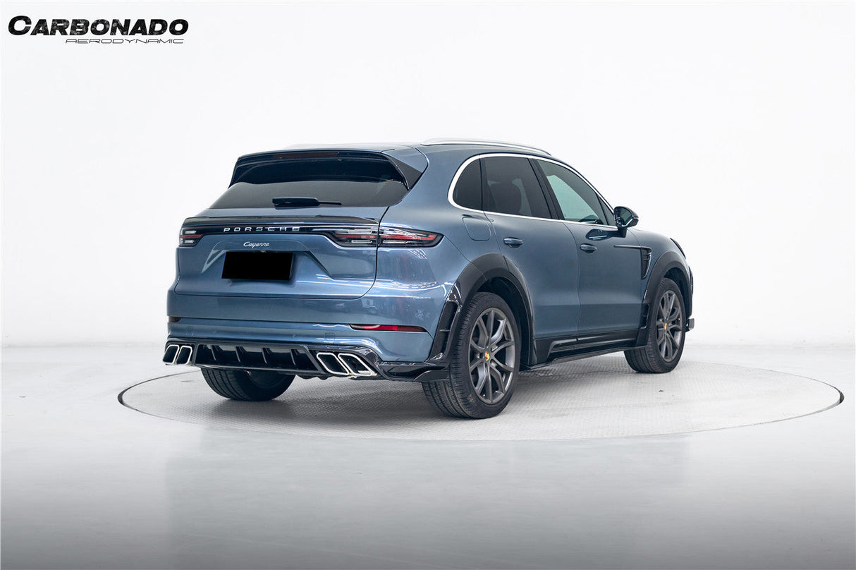 2018-2023 Porsche 9Y0.1 Cayenne Turbo MSY Style Dry Carbon Fiber Wide Body Kit