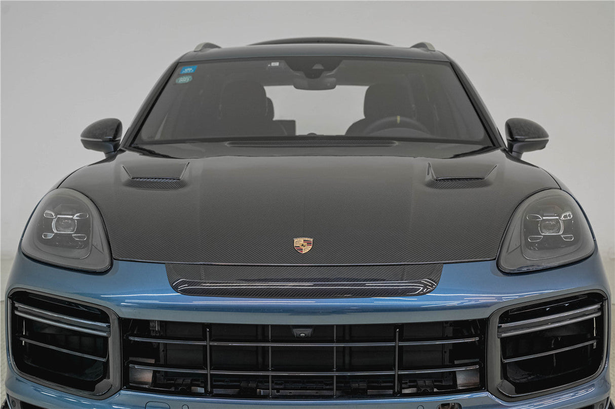 2018-2023 Porsche 9Y0 Cayenne  S  Coupe E-Hybrid MSY Style Dry Carbon Fiber Hood