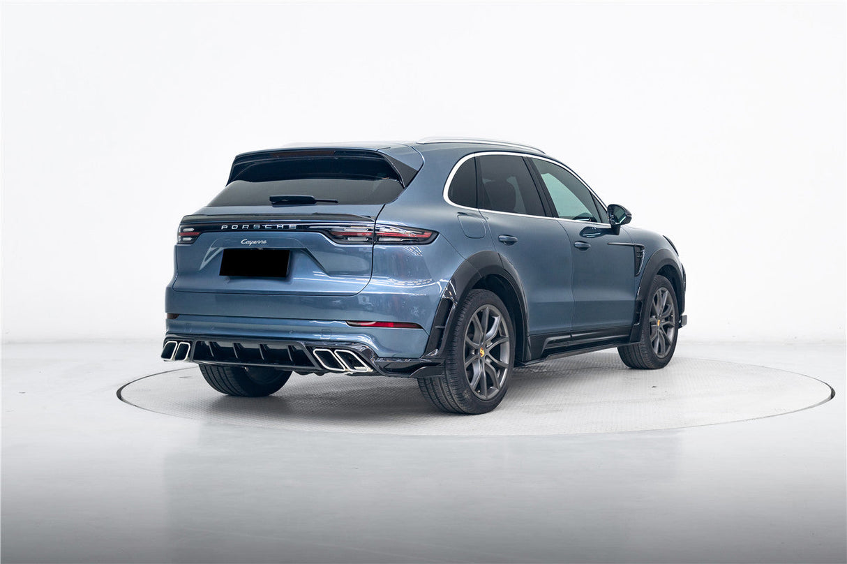 2018-2026 Porsche 9Y0 9Y3 Cayenne S E-Hybrid Turbo MSY Style Dry Carbon Fiber Trunk Spoiler