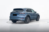 2018-2026 Porsche 9Y0 9Y3 Cayenne S E-Hybrid Turbo MSY Style Dry Carbon Fiber Trunk Spoiler