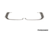 2018-2023 Porsche Cayenne 9YA 9Y0 9YB Autoclave Carbon Fiber Front Bumper Vent Trims Carbonado (MSY) Fits: Turbo, Turbo GT