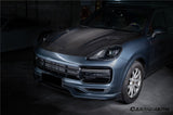 2018-2023 Porsche 9Y0 Cayenne S Coupe E-Hybrid Turbo TKT Style Dry Carbon Fiber Hood
